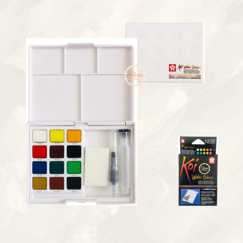 

Koi Water Colors 12 Colors/ Koi Water Color 24 Colors Terlaris