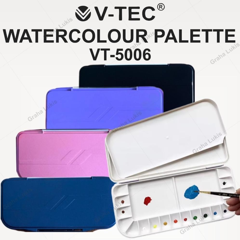 

Watercolor Pallete 18 - Palet Cat Air VT-5006 Terlaris