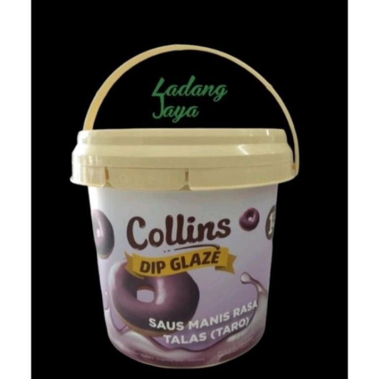 

Dip Glaze Collins All Variant 1kg | Coklat | Tiramisu | Strawbery | Cappucino | Cheese