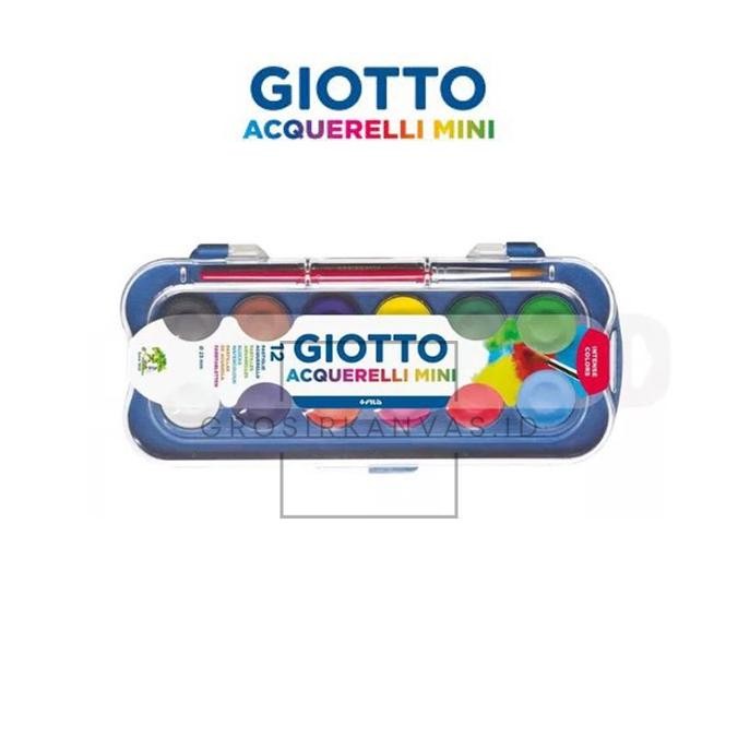 

Grosir Giotto Acquerelli Mini Watercolor 12 Warna - Cat Air Giotto Mini 12 Terlaris