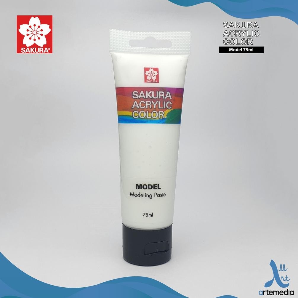 

Sakura 75ml Modeling Paste Acrylic Medium Medium Cat Akrilik Terlaris