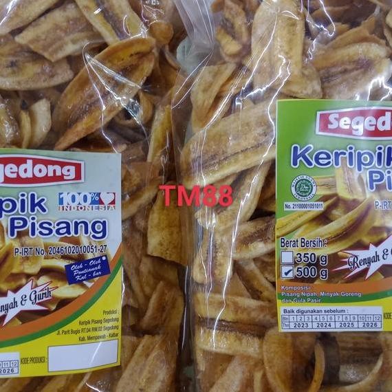 

Keripik Pisang Segedong Khas Kalimantan Gram