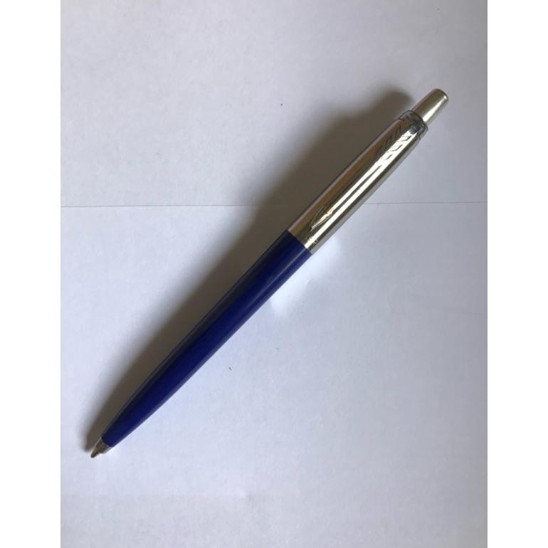 

Pulpen Parker Jotter Spc Ballpoint Blue Chrome Trim | Klip Silver Elegan Original