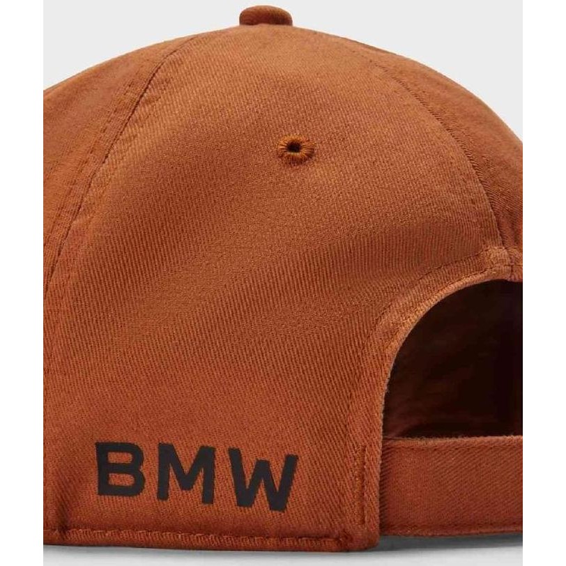 Promo Original Bmw Micro Tonal Baseball Cap Topi Unisex Cognac
