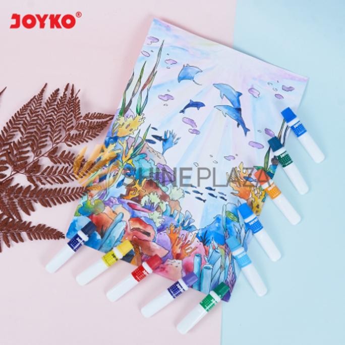 

Cat Air Water Color Joyko WAC-6ml-36 Color - Watercolor Watercolour Set 36 Warna Terlaris