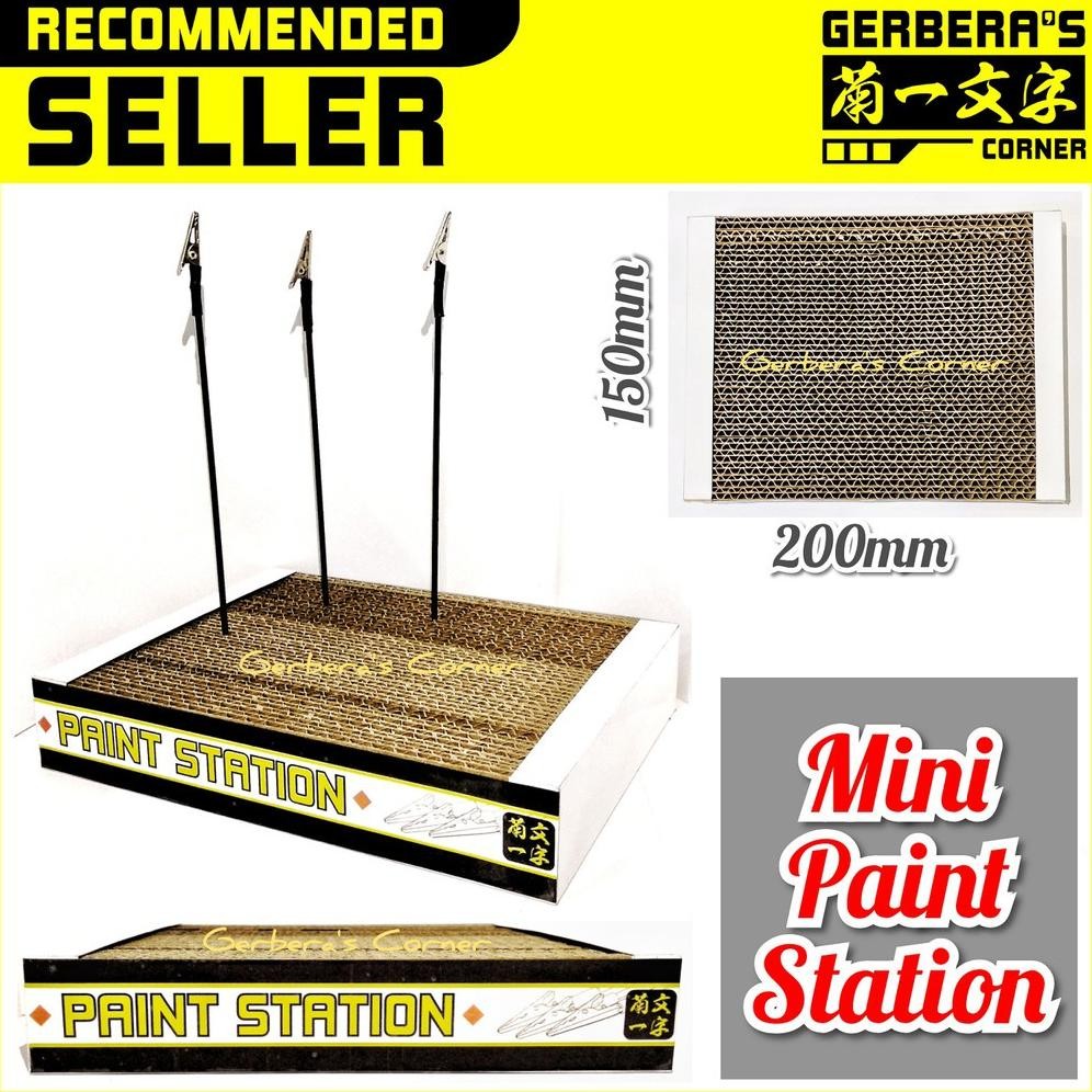 

Mini Paint Station Tempat Stand Paint Grip Alat Cat Gundam Model Terlaris