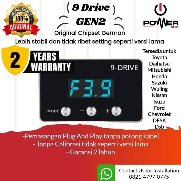 Terlaris 9 Drive Throttle Controller Piggyback | 9-Drive Throttle Controller SALE