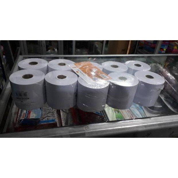 

Kertas Kasir / Struk / Paper Roll 1PLY Uk. 58x65x18 Merk Paperline RB07