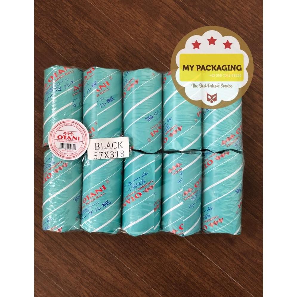 

THERMAL OTANI 57 x 31 (10 Rol) - Kertas TERMAL Struk Paper Telstruk EDC Edisi - RB07
