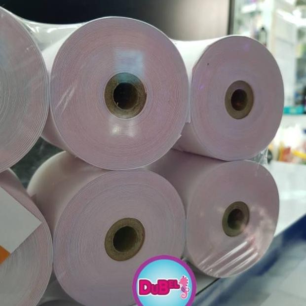 

Kertas Kasir / Register Roll / Tellstruk Paperline 75x65mm 2 Rangkap Isi 10 Roll RB07
