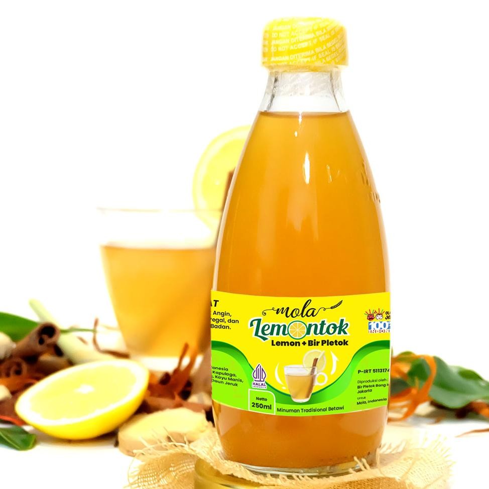 

Mola Bir Pletok Asli Khas Betawi | Bir Lemon HALAL (Non Alkohol)