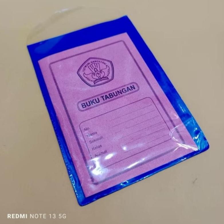 

50 Pcs Plastik Iuran Spp / Sampul Plastik Buku Tabungan RB07