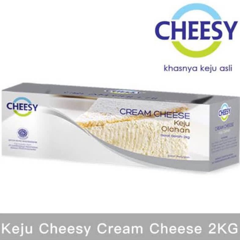 

Baru Cheesy Cream Cheese 1.9KG - Keju Krim Lembut Cocok untuk Olesan & Kue