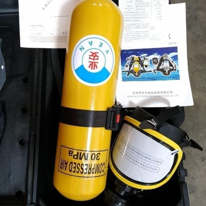 SCBA BREATHING APPARATUS - 6 LITER MERK YEAN / SCBA BREATHING APARATUS ORIGINAL DAN TERPERCAYA