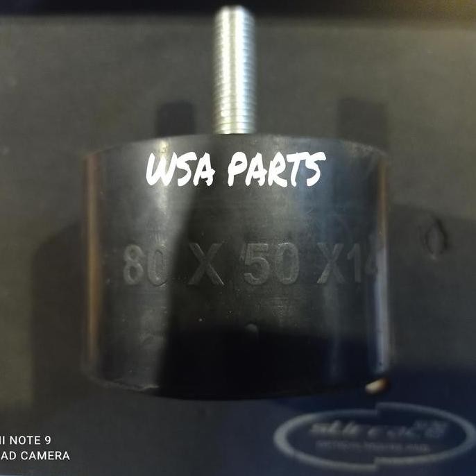 

Terlaris Karet Engine Mounting/Mounting Genset Generator Ukuran 80X50Xm12/M14