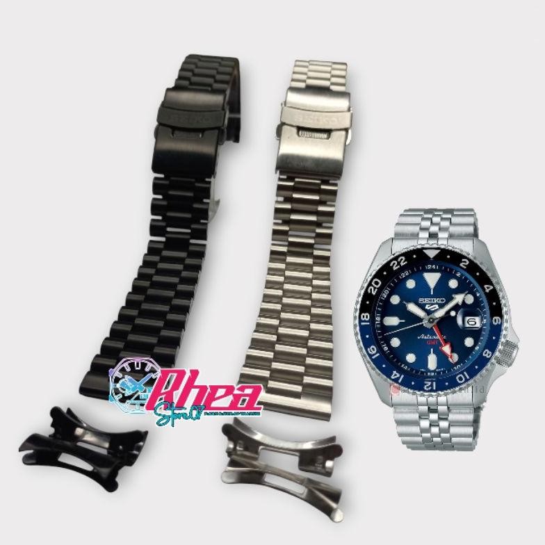 Strap Tali Jam Tangan Seiko 5 sport SKX Stainless stell Rantai Bracelet Seiko 5 sport RB