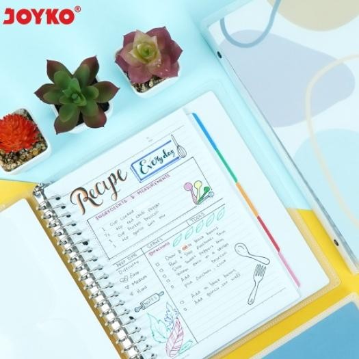 

Binder Note Joyko B5 Loose Leaf Pastel Colour B5-TSAT-145 NotMurah Tebal Grosir Warna Warni RB07