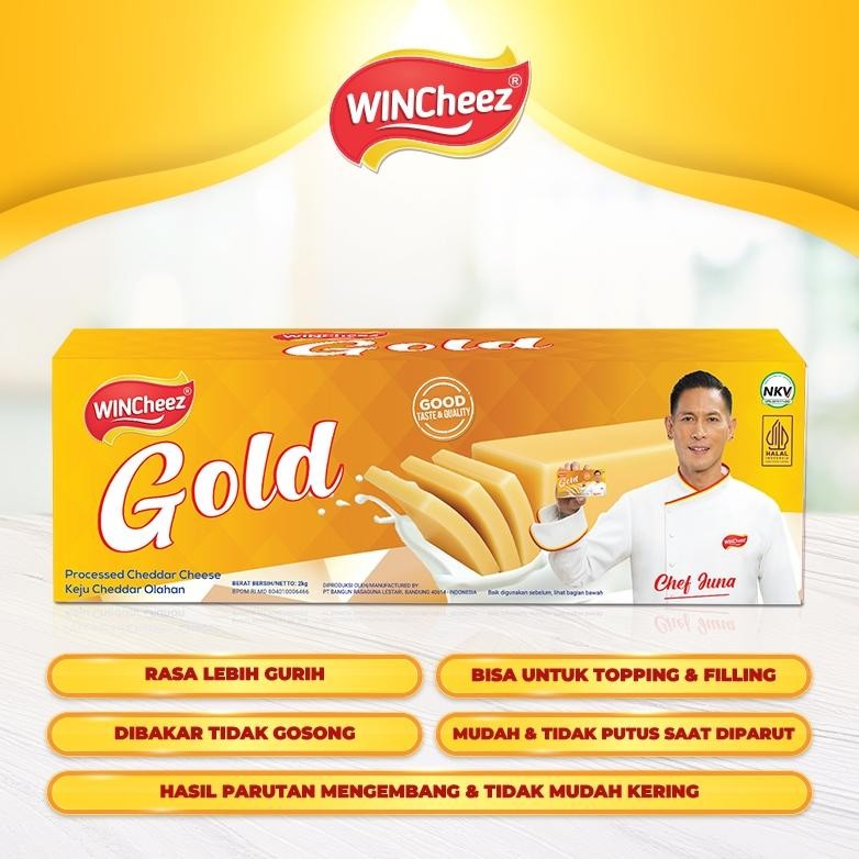 

Baru Wincheez Keju Gold 2 Kg Topping Gurih Emas