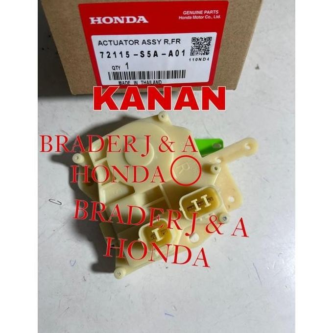 CENTRAL LOCK ACTUATOR MOTOR DOORLOCK JAZZ GD3 CITY GD8 IDSI VTEC CRV GEN 2 RD4 RD5 CIVIC ES CENTURY 