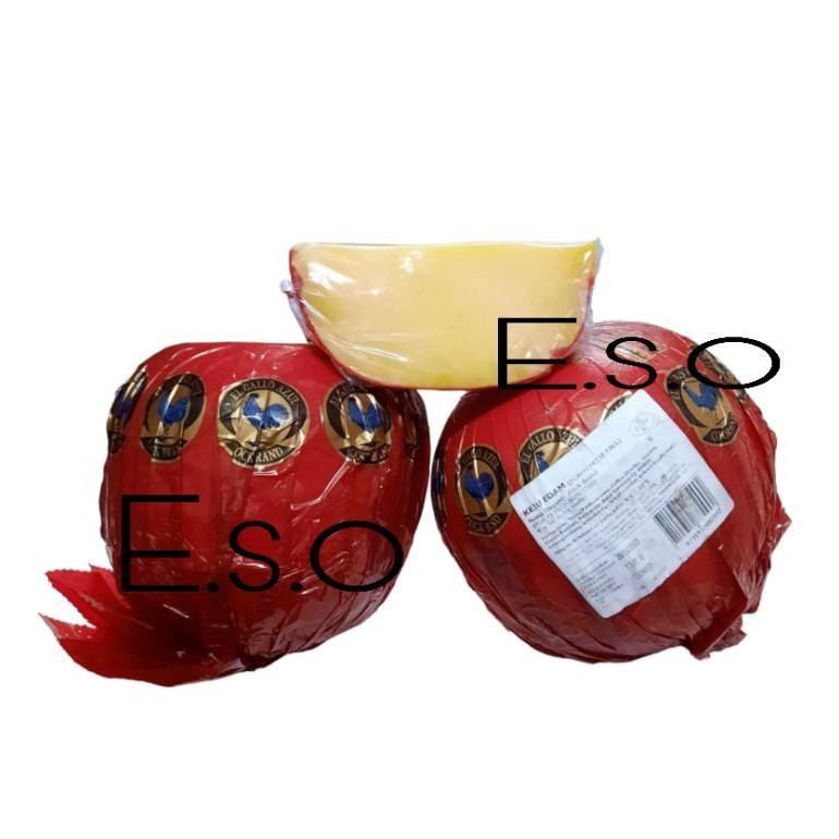 

Baru Keju Edam Ayam Emas 250Gr - Edam Cheese Ball Cock Brand | Keju Edam Bola Premium Parut