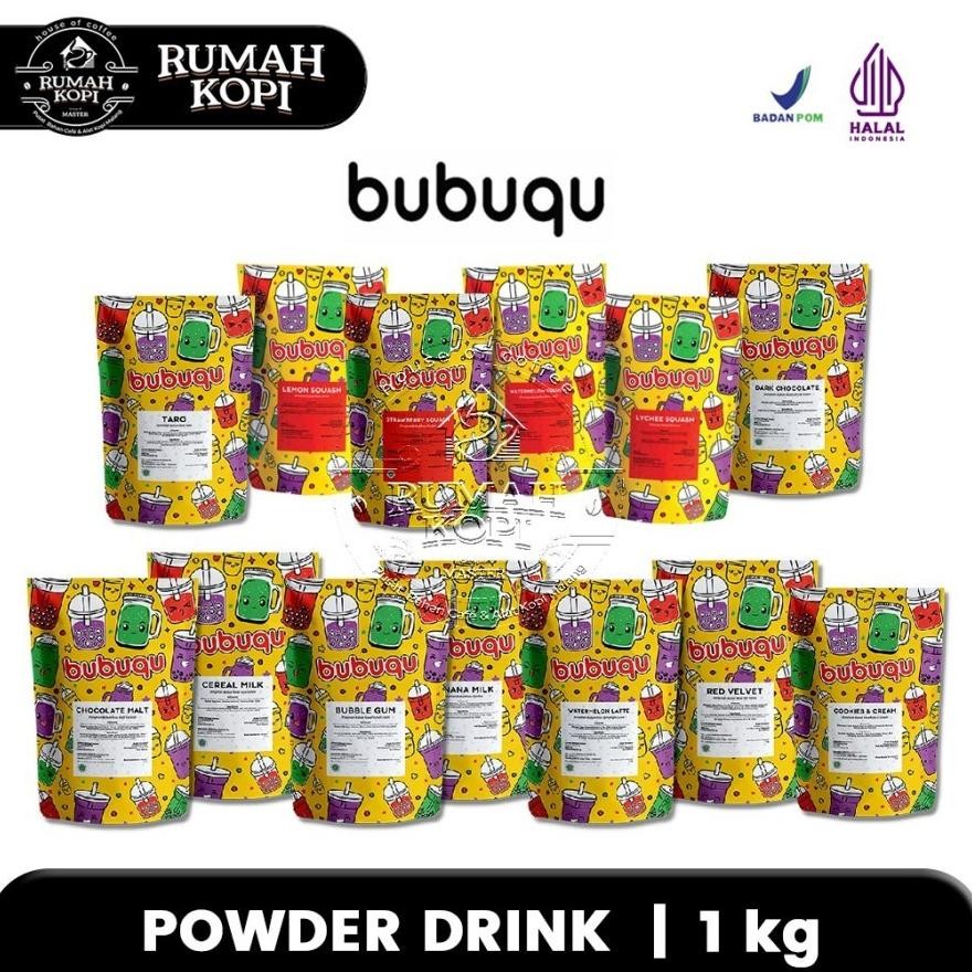 

ASLI BUBUQU BUBUK MINUMAN 1KG - ANEKA RASA MINUMAN SERBUK PREMIUM KEKINIAN