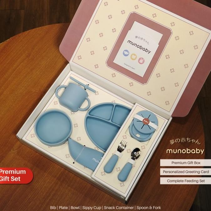 Hampers Bayi Kado Lahiran Anak Perempuan Laki Laki - Parcel Mpasi Peralatan Makan Silikon 1 2 Tahun 