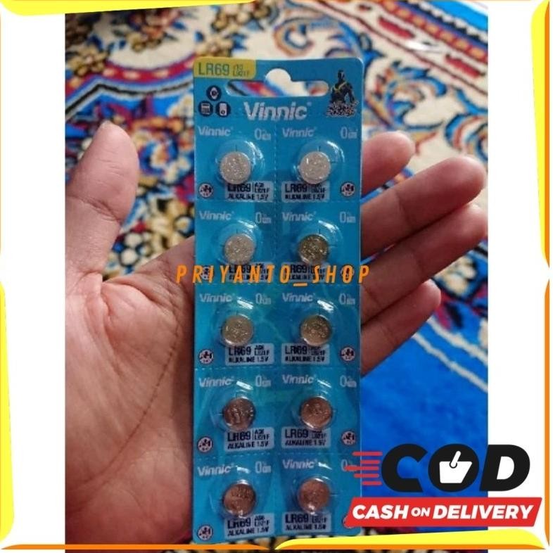 Baterai jam tangan vinnic l921f 371 LR69 SR920SW original RB