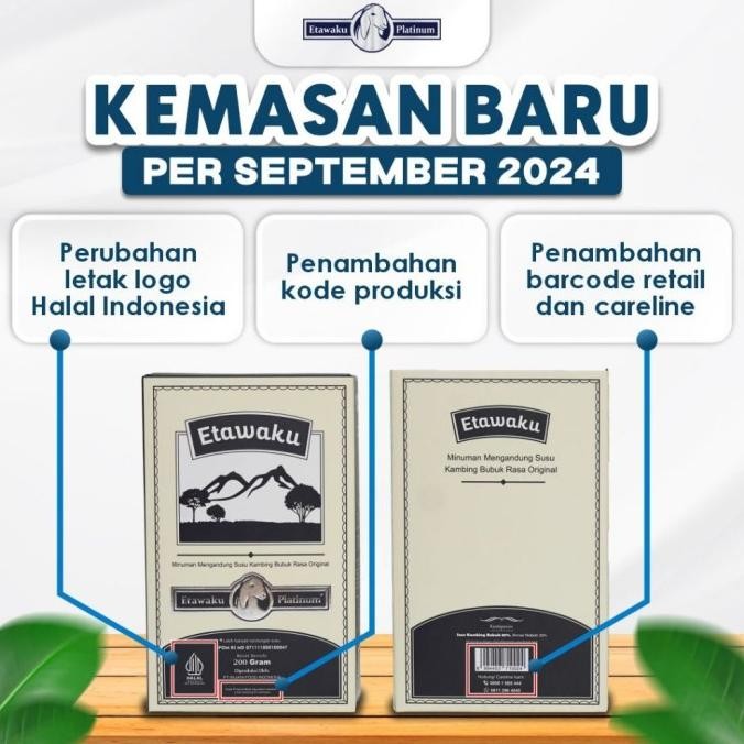 

(Expert) Etawaku Platinum : Susu Kambing Etawa Untuk Mendukung Fungsi Pernapasan Isi 200 Gram