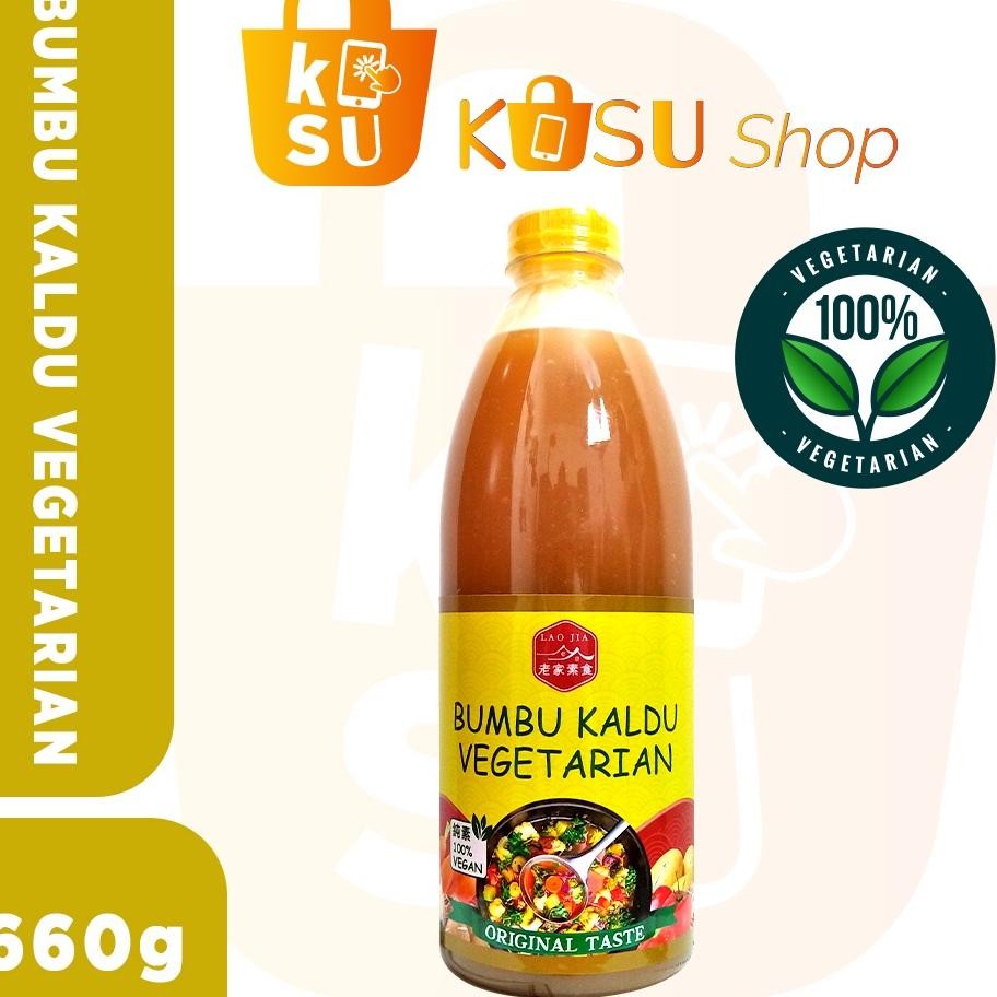 

Bumbu Kaldu Vegetarian 100 Vegan 660 Gram Lao Jia Vegetarian