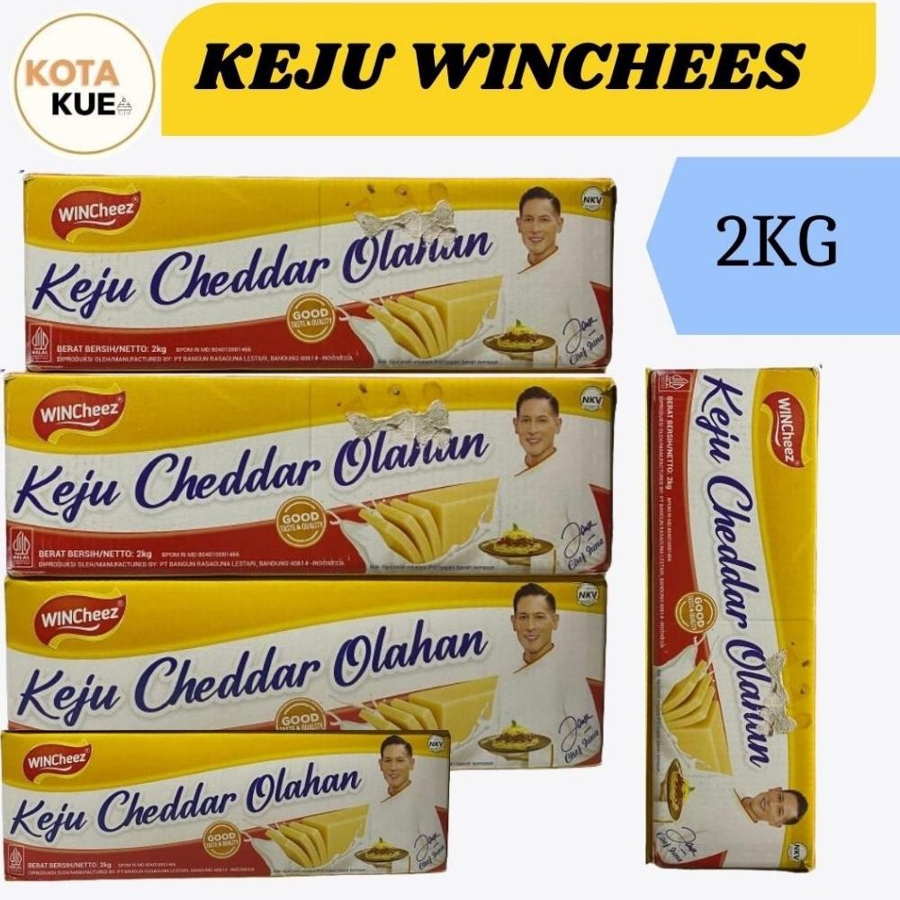 

Baru Keju Wincheez Cheddar 2Kg - Keju Halal Ekonomis Kualitas Premium