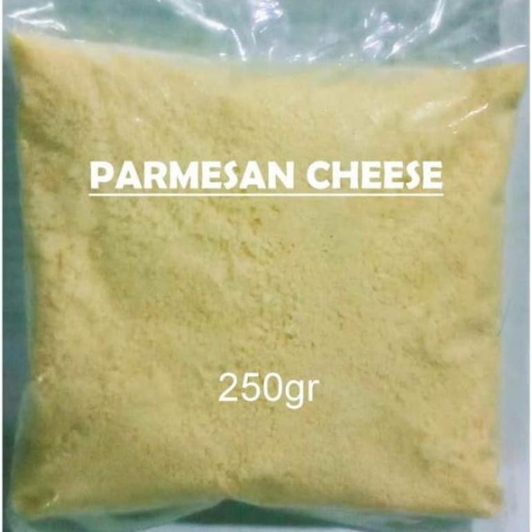 

Baru Keju Parmesan Bubuk 250gr - Repack Parmesan Cheese Import Halal