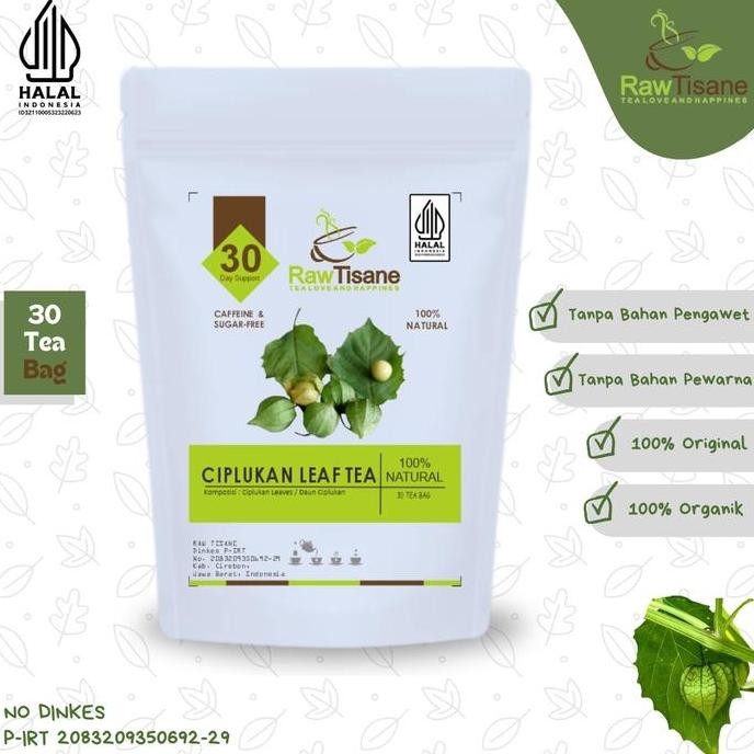 

SALE!!! Ciplukan Leaf Tea : Teh Daun Ciplukan (30 Tea Bag)