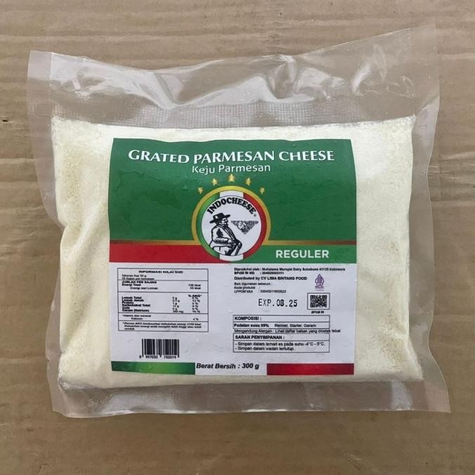 

(Expert) Indocheese Grated Parmesan Cheese 300gr - / ONLY