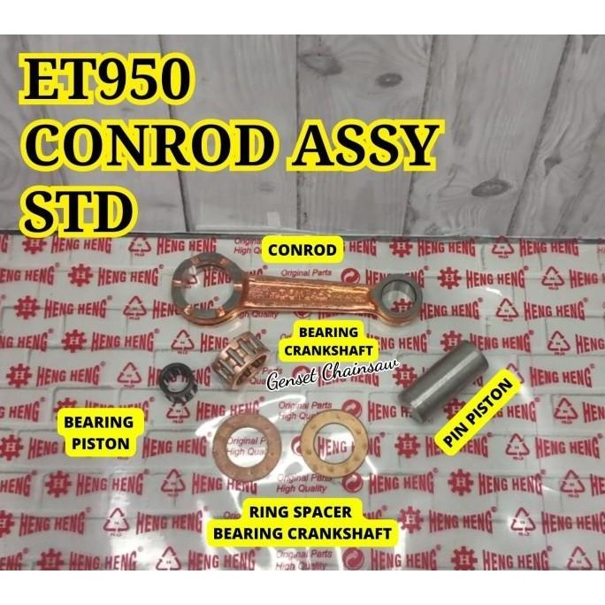 

Terlaris Et950 Conrod Assy Stang Connecting Rod Genset Et 950 2 Tak Et650 Et1