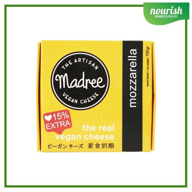 

(Expert) Madree Vegan Cheese / Keju Vegan Non GMO 100g
