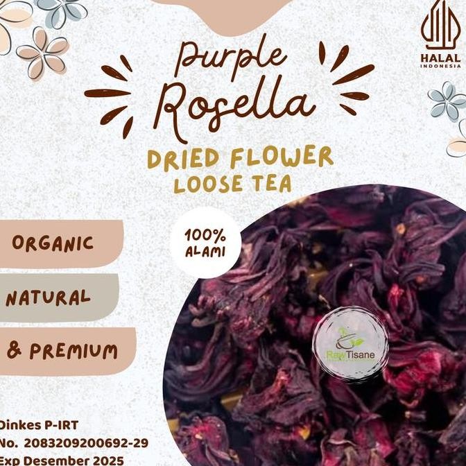 

SALE!!! PURPLE ROSELLA FLOWER INFUSED TEA / TEH BUNGA ROSELLA UNGU