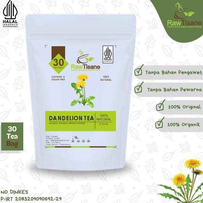 

SALE!!! DANDELION TEA : TEH DANDELION ISI 30 TEA BAG (DETOX TEA)