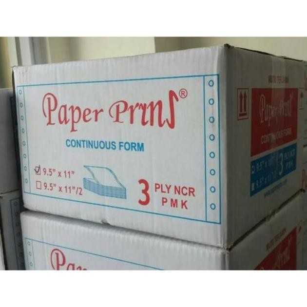 

Sale! Kertas Continuous Form 3 Ply A4:2 Untuk Printer Dot Matrix | Kertas Cf Komputer Ncr Carbonless