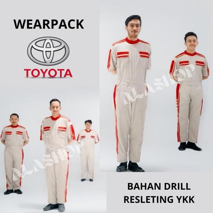 Terlaris Wearpack Toyota   I   Wearpack Mekanik   I   Wearpack Otomotif   I    Wearpack Bengkel