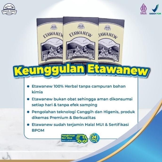 

(Expert) Etawanew Platinum Susu Kambing Etawa Provit Murni Kualitas Premium