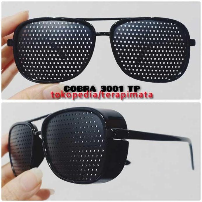 

Terlaris Kacamata Terapi Pinhole Glasses Cobra 3001Tp