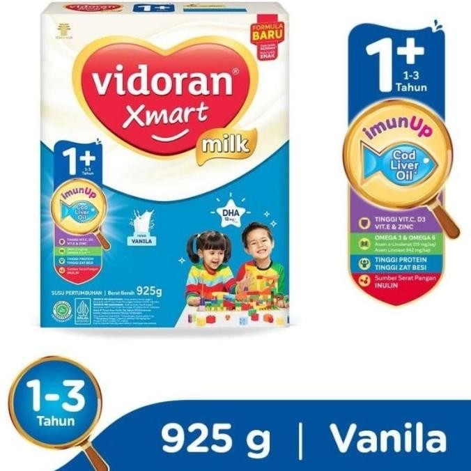 

(Expert) Vidoran Xmart 1+ Vanilla, Madu 700gr dan 925gr