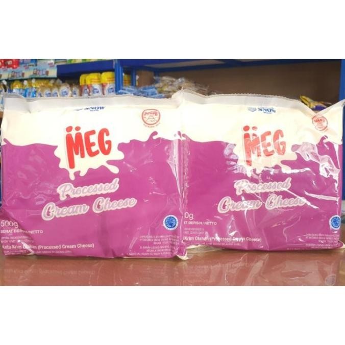 

(Expert) Meg Process Cream Cheese 500Gr / Meg Cream Cheese Process 500Gr