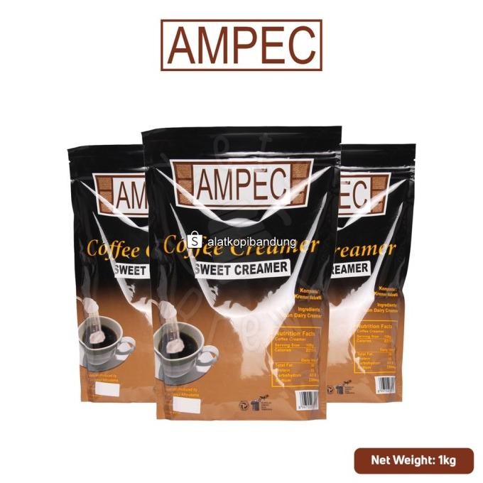 

(Expert) Ampec Premium Coffee Sweet Creamer 1kg | Krimer Kopi Manis Premium