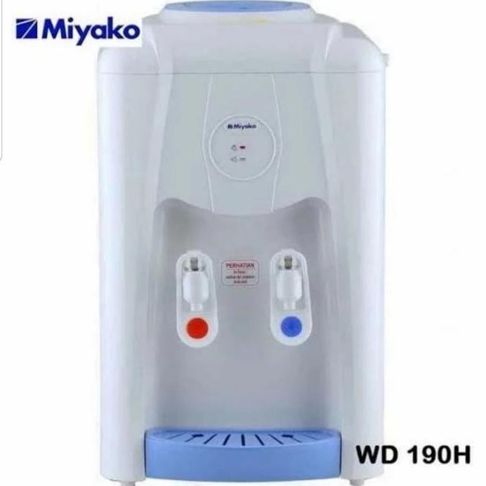 

Terlaris Miyako : Wd-190H Dispenser Air Meja Panas Normal Wd 190 H Galon Atas