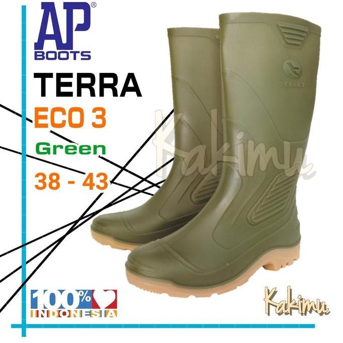 

Terlaris Sepatu Boot Ap Boots Terra Eco 3 Hijau