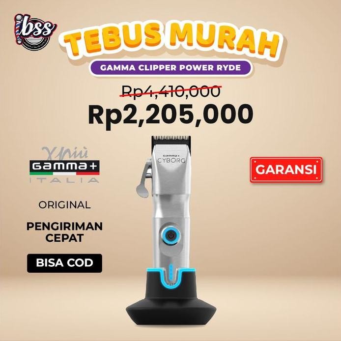 Terlaris Tebus Murah Gamma Clipper X Ergo / Gamma Trimmer Absolute Hitter / Gamma Trimmer Power Crui