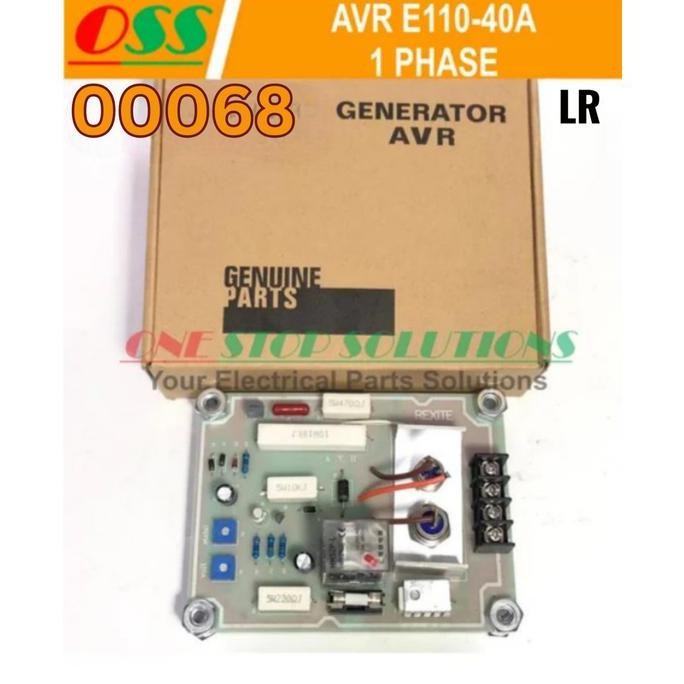

Terlaris Avr Generator Universal 40A / Avr Genset Universal E110-40A 1 Phase