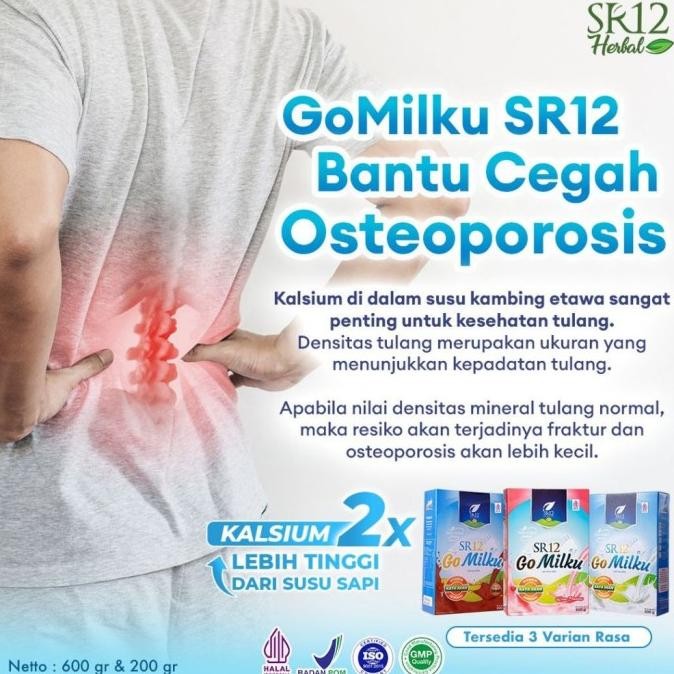 

(Expert) GO MILKU ALL VARIAN 200GR SR12 / GOMILKU SR12 / SUSU KAMBING ETAWA SR12