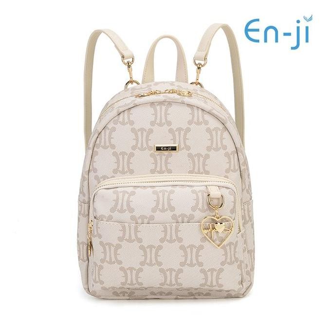 Murah En-Ji Niomi Tas Ransel Wanita - Cream